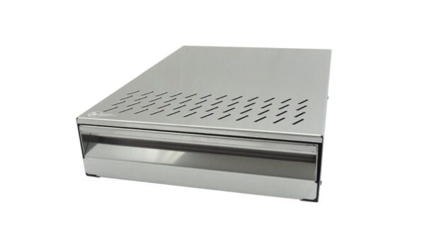 CKDC Gastro-Ausklopfschublade "GroundsBreaker3" (28x37x8.5); 280 x 370 x 85 / Edelstahl poliert