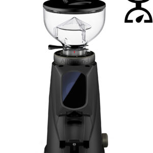 Fiorenzato AllGround Sense (Grind by Weight) - Schwarz matt; mit integrierter Waage